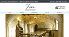 Desktop Screenshot of mueblesderoblenavas.com